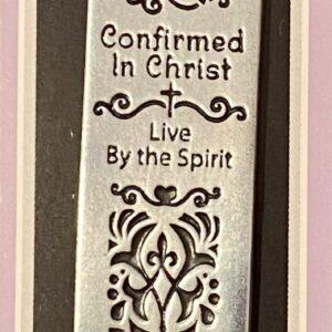 Confirmation Pewter Bookmark