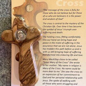 Mary MacKillop Holding Cross