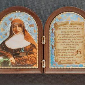 Plaque: Mary MacKillop with Prayer