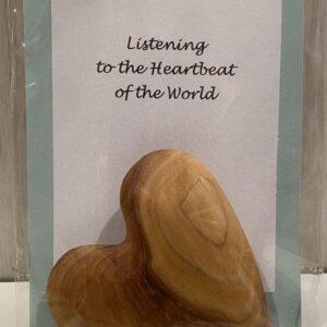 Handcrafted Timber Prayer Heart