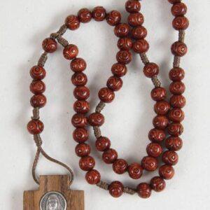 Timber Rosary with Mary MacKillop Medal