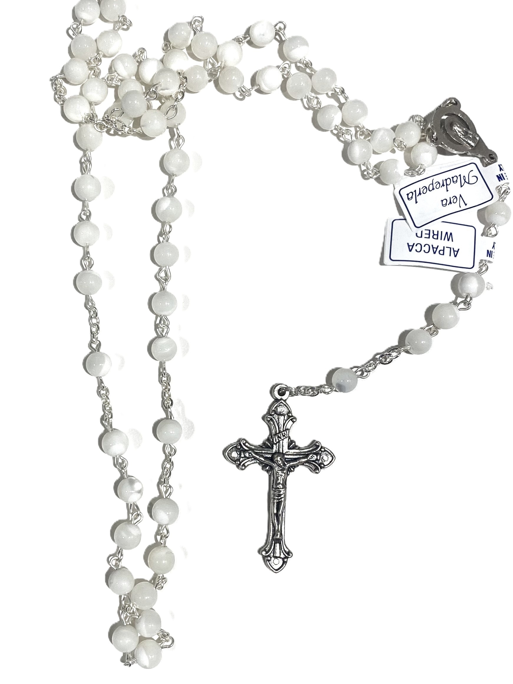 Mother of Pearl Rosary in Box