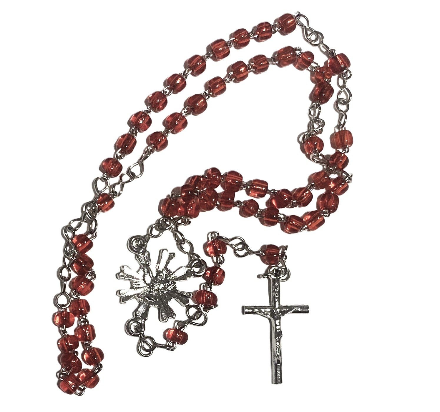 Confirmation Rosary Red