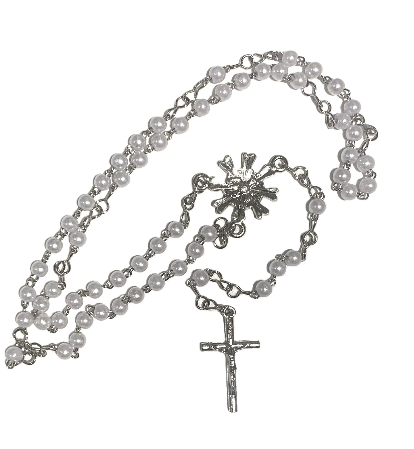 Confirmation Rosary White